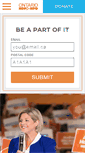 Mobile Screenshot of ontariondp.ca