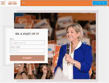 Tablet Screenshot of ontariondp.ca